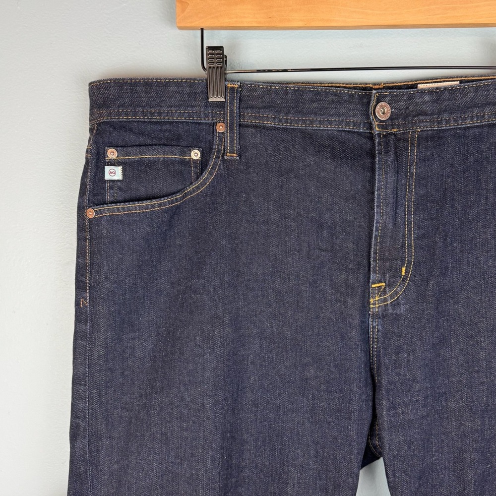 AG Adriano Goldschmied B-TYPE II Mens 42x28 Dark Wash Straight Leg Denim Jeans